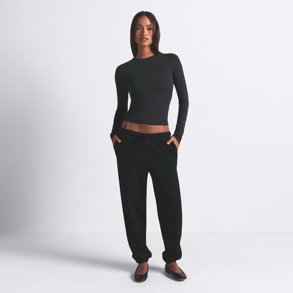 Skims Cotton Fleece Sweatpants
